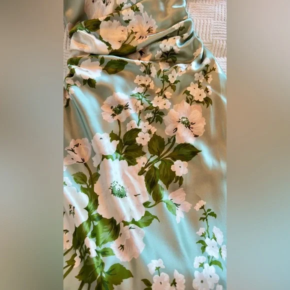 Reformation Green Floral Maxi Dress - Picture 12 of 16